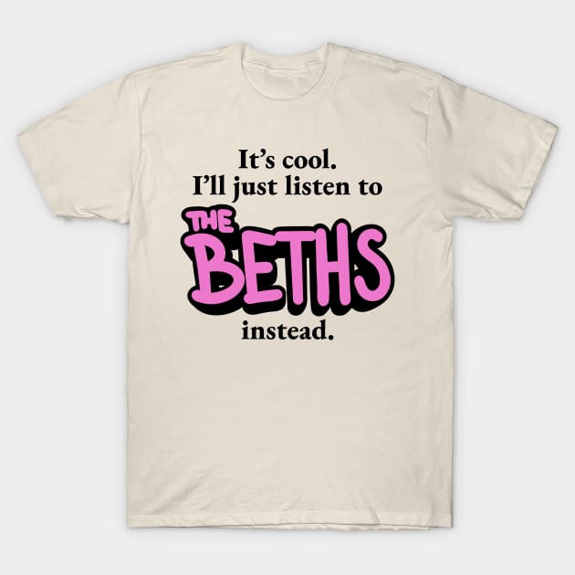 Listen to The Beths T-Shirt by JosephSheltonArt